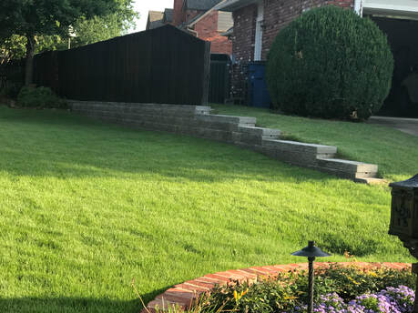 Retaining Wall built by Rocky Terrain Landscape